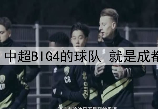中超第12轮 中超BIG4的球队 就是成都蓉城打客场