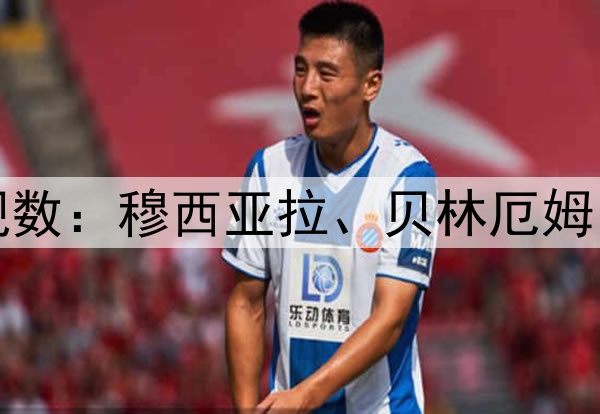 本赛季欧冠造犯规数:穆西亚拉、贝林厄姆、门德斯26次第二